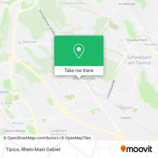 Карта Tipico