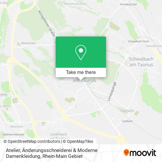 Atelier, Änderungsschneiderei & Moderne Damenkleidung map