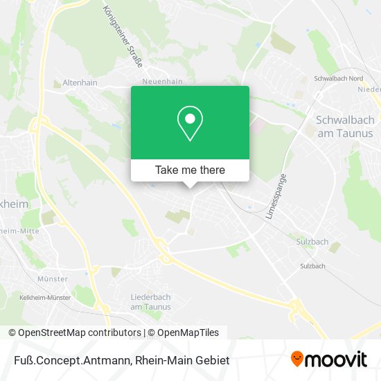 Карта Fuß.Concept.Antmann