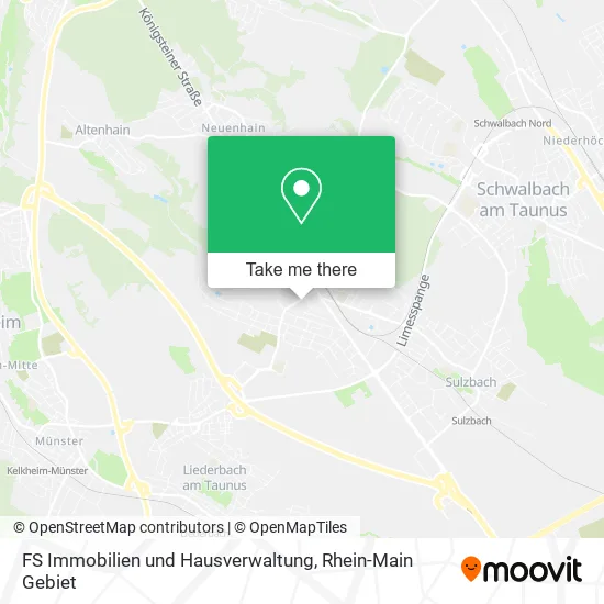 Карта FS Immobilien und Hausverwaltung