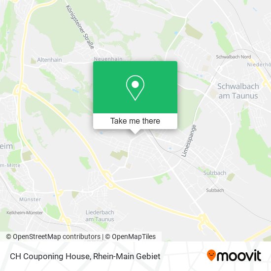 CH Couponing House map