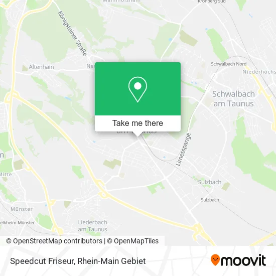 Карта Speedcut Friseur