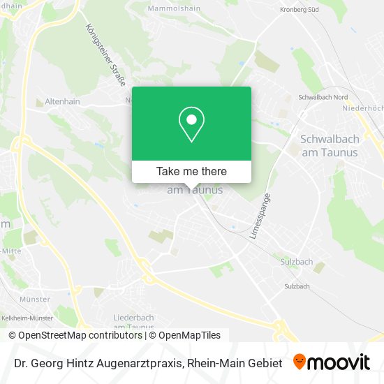 Dr. Georg Hintz Augenarztpraxis map