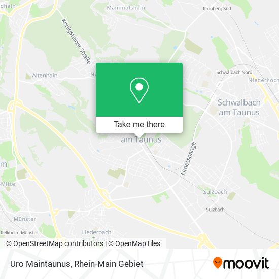 Uro Maintaunus map