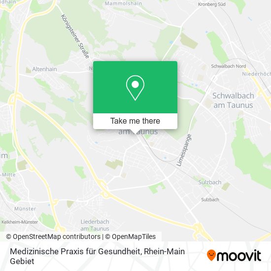 Medizinische Praxis für Gesundheit map