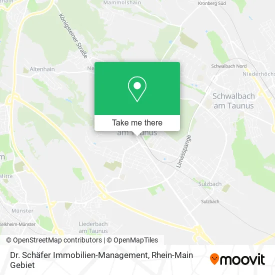 Карта Dr. Schäfer Immobilien-Management