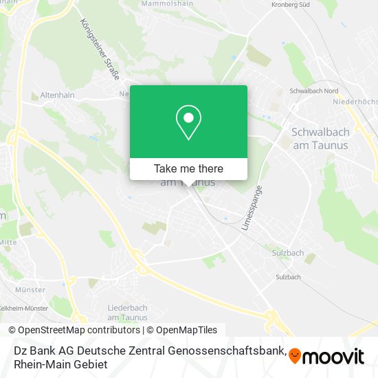 Dz Bank AG Deutsche Zentral Genossenschaftsbank map