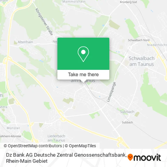 Карта Dz Bank AG Deutsche Zentral Genossenschaftsbank