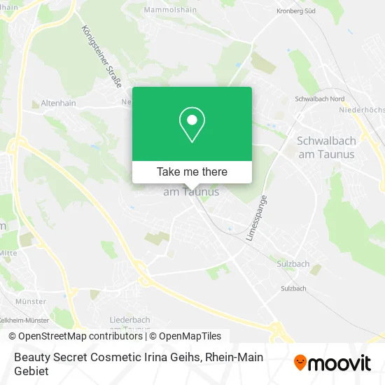 Карта Beauty Secret Cosmetic Irina Geihs