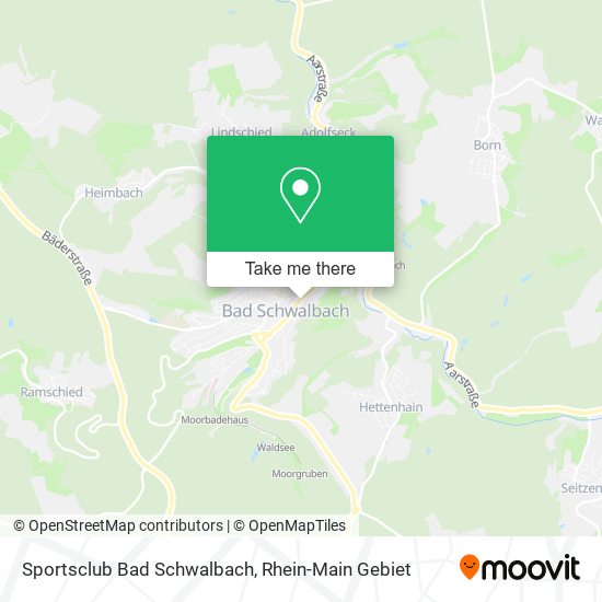 Sportsclub Bad Schwalbach map