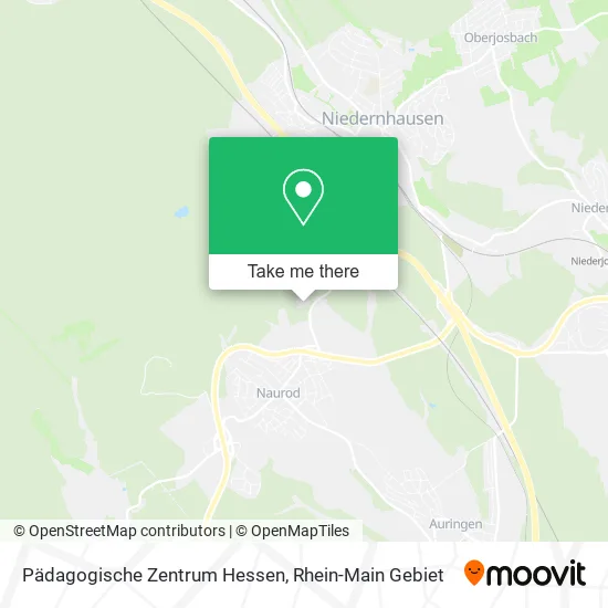 Карта Pädagogische Zentrum Hessen