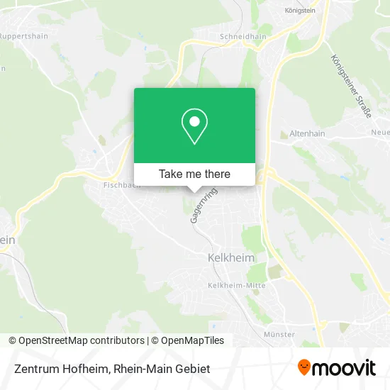 Карта Zentrum Hofheim