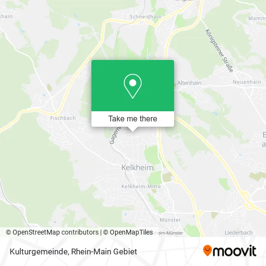 Карта Kulturgemeinde