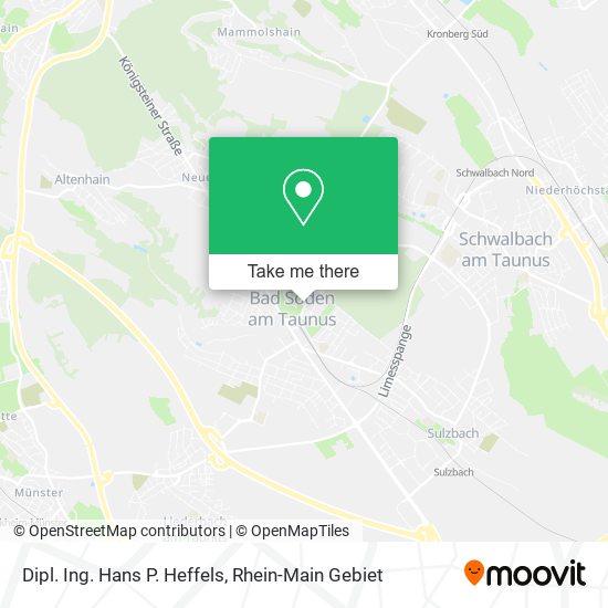 Dipl. Ing. Hans P. Heffels map