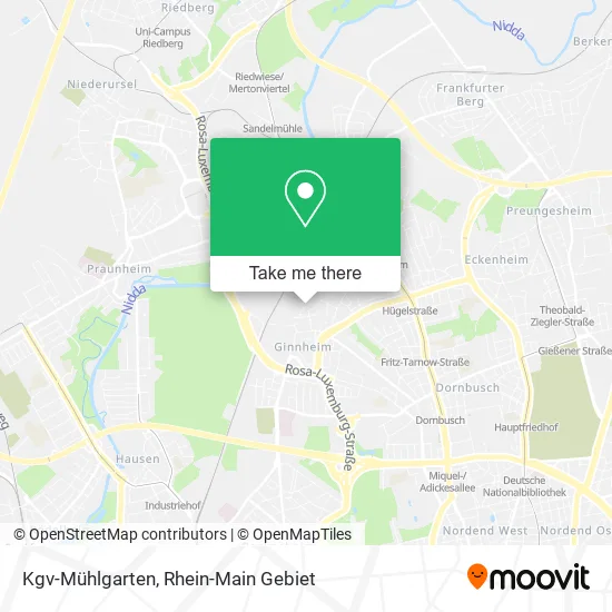 Карта Kgv-Mühlgarten