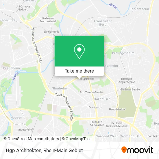 Карта Hgp Architekten