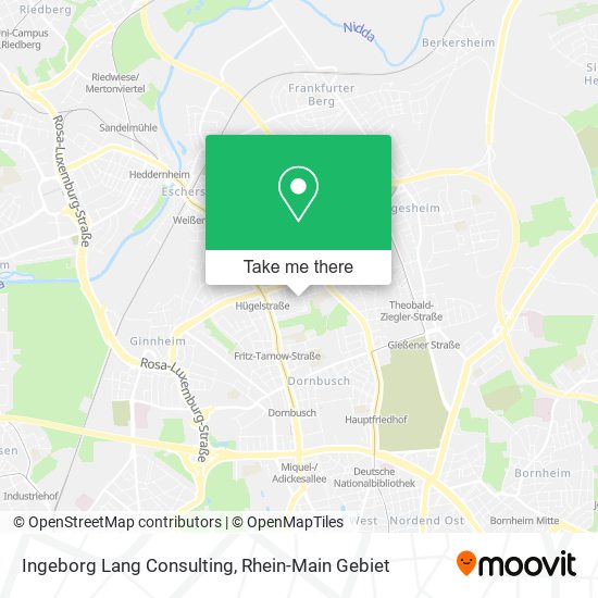 Карта Ingeborg Lang Consulting