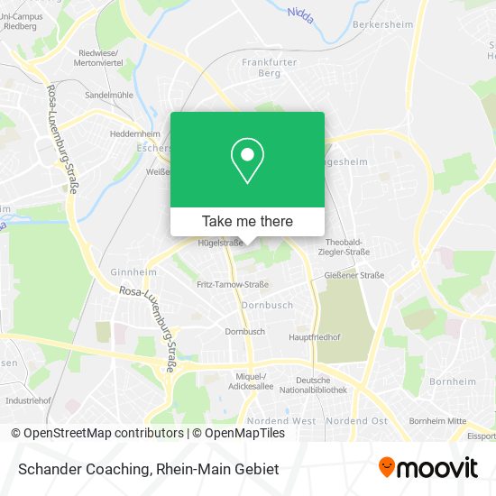 Schander Coaching map