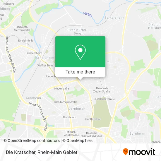 Карта Die Krätscher