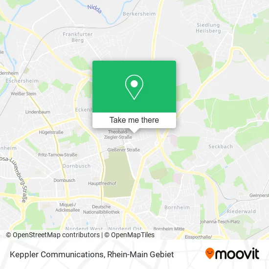 Карта Keppler Communications