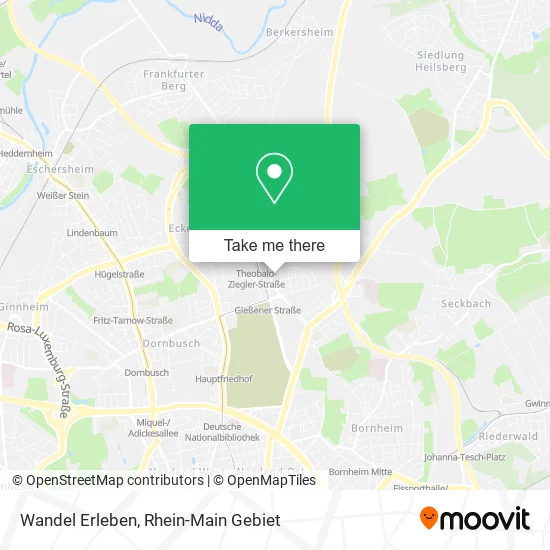 Карта Wandel Erleben