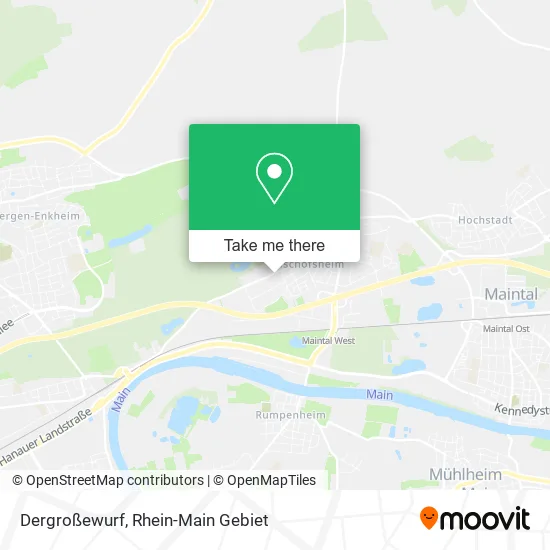 Карта Dergroßewurf