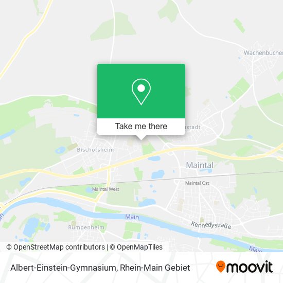 Albert-Einstein-Gymnasium map