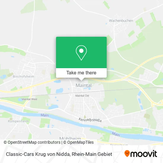 Карта Classic-Cars Krug von Nidda