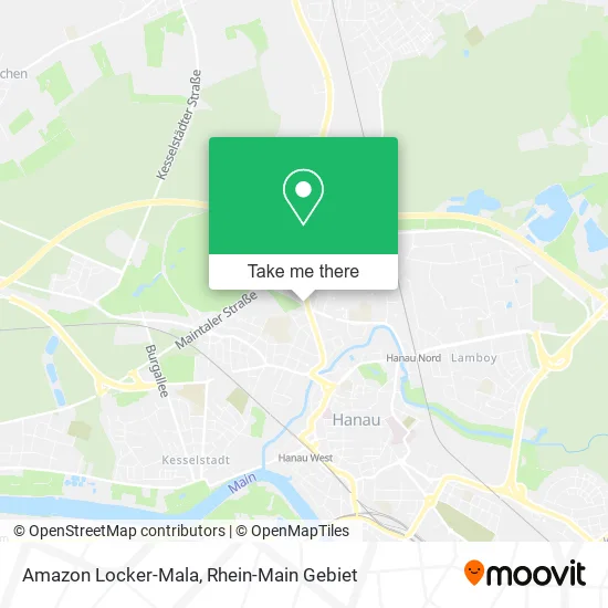 Карта Amazon Locker-Mala