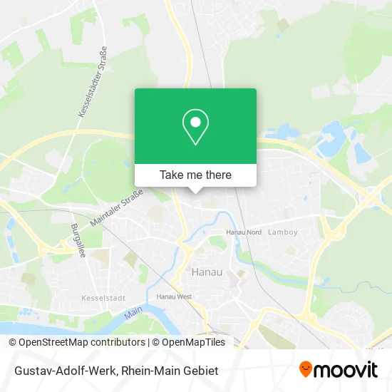 Карта Gustav-Adolf-Werk