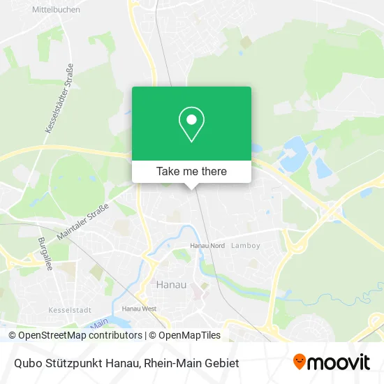 Карта Qubo Stützpunkt Hanau