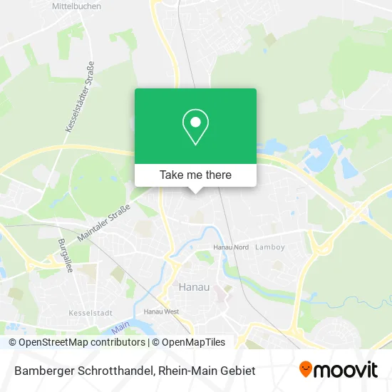 Карта Bamberger Schrotthandel