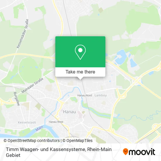 Карта Timm Waagen- und Kassensysteme