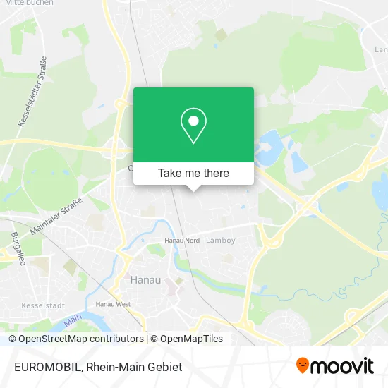 Карта EUROMOBIL