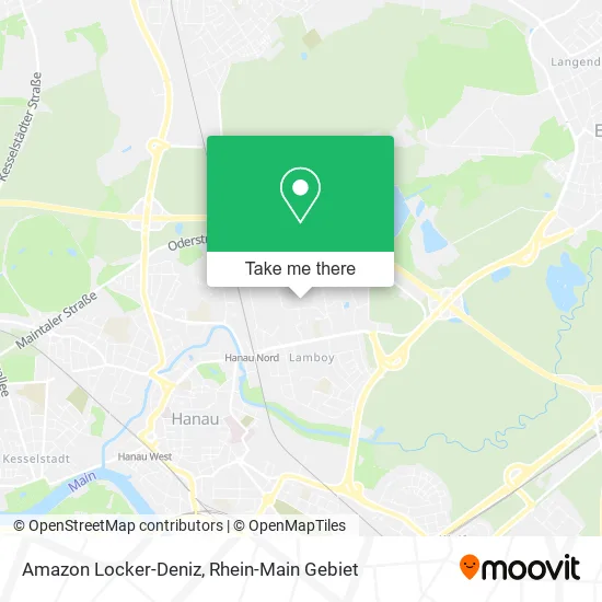 Карта Amazon Locker-Deniz