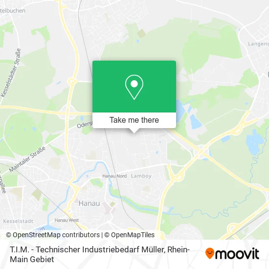 Карта T.I.M. - Technischer Industriebedarf Müller