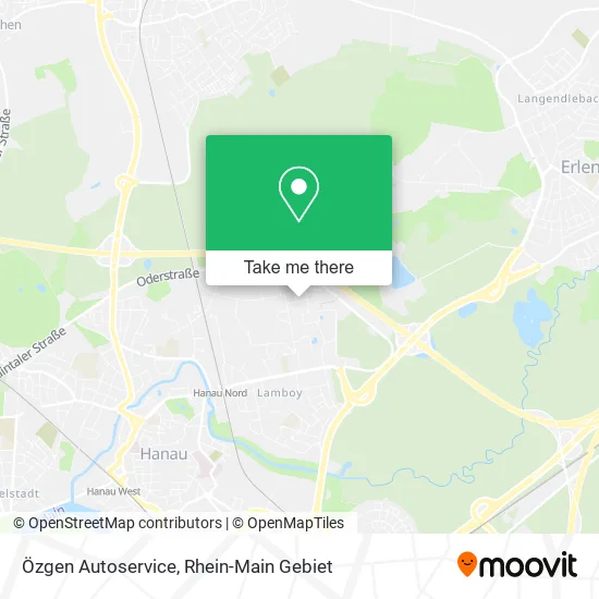 Карта Özgen Autoservice