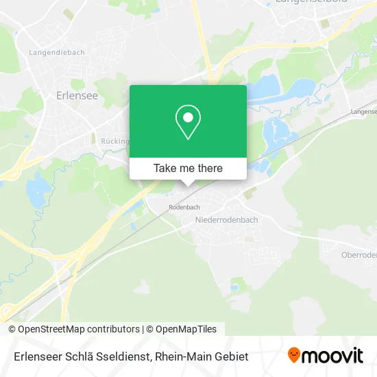 Карта Erlenseer Schlã Sseldienst