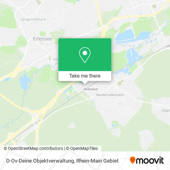 Карта D-Ov-Deine Objektverwaltung