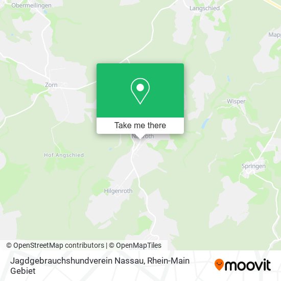 Jagdgebrauchshundverein Nassau map