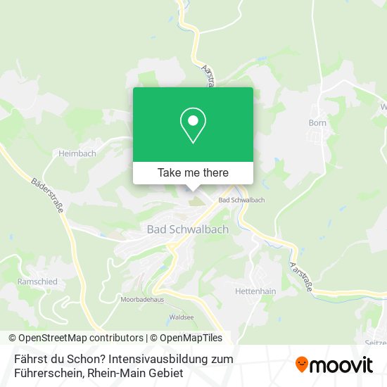 Fährst du Schon? Intensivausbildung zum Führerschein map