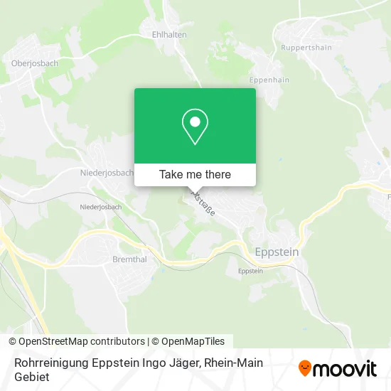 Rohrreinigung Eppstein Ingo Jäger map