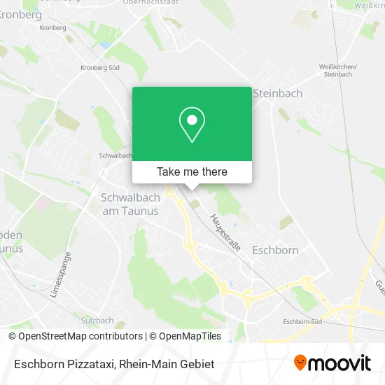 Карта Eschborn Pizzataxi