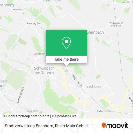 Карта Stadtverwaltung Eschborn