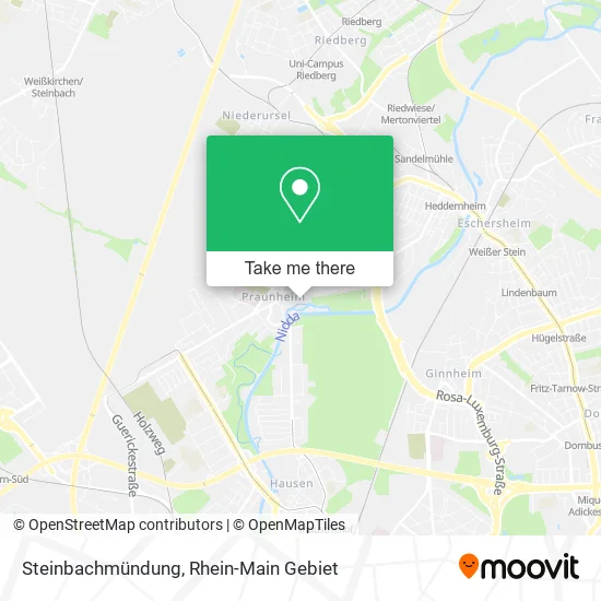 Карта Steinbachmündung