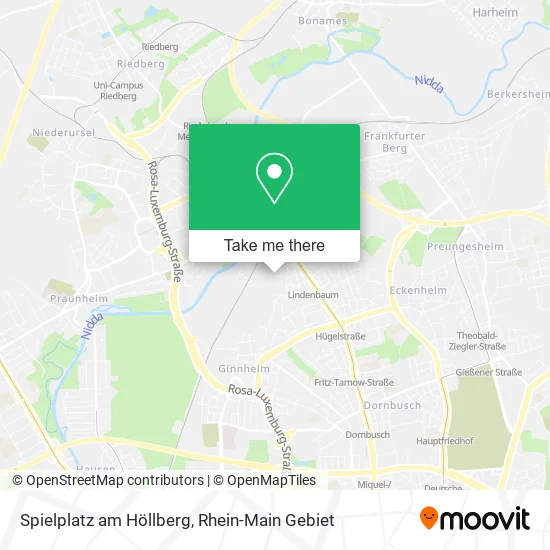 Карта Spielplatz am Höllberg