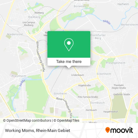 Карта Working Moms