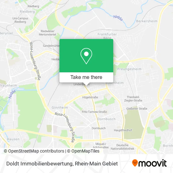 Карта Doldt Immobilienbewertung