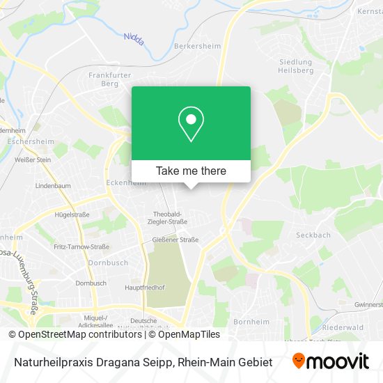 Naturheilpraxis Dragana Seipp map
