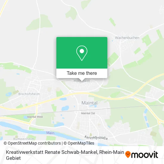 Карта Kreativwerkstatt Renate Schwab-Mankel